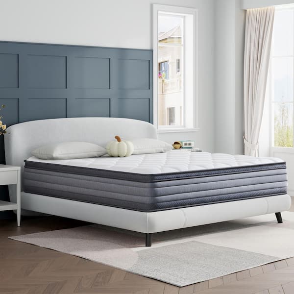 Full Medium Hybrid Mattress 12 in. Bed-in-a-Box Mattress, Full Bed