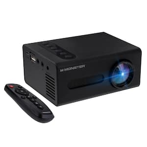 Image Mini Small Format LCD Projector 1920 x 1080 HD Quality, Project Up to 8 ft. Away with 1000 Lumens