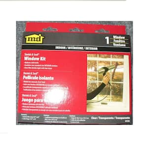 42 in. x 62 in. Shrink and Seal Weatherstrip Window Kit