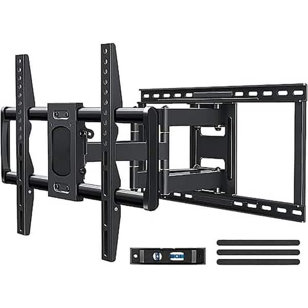 Retractable Full Motion Wall Mount for 42 in. - 90 in. TVs Heavy Duty Bracket 6 Arms Max VESA 600 x 400 mm 132 lbs.