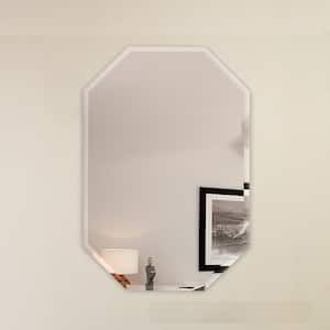 Medium Oval Hooks Mirror (30 in. H x 20 in. W)