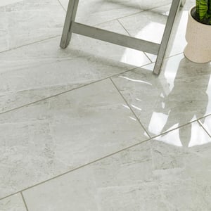 Sable Gray 12 in. x 24 in. Polished Porcelain Floor and Wall Tile (256 sq. ft./Pallet)