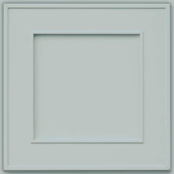 14-5/8 in. x 14-5/8 in. Cabinet Door Sample in Rocky Mountain Sky