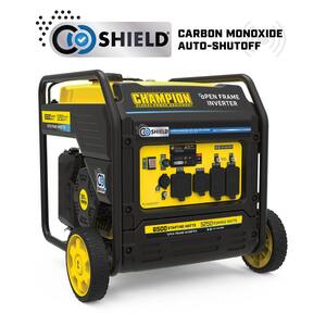 6500-Watt Recoil Start Gasoline Powered Open Frame Inverter with CO Shield and Quiet Technology