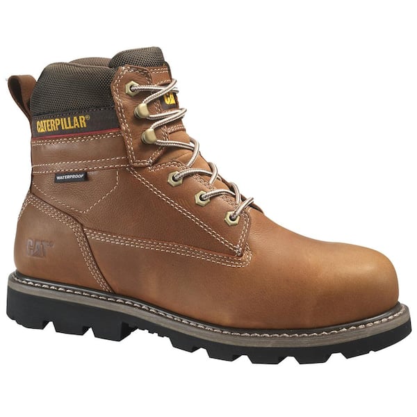 CAT Footwear Men's Idaho 6 in. Work Boots - Steel Toe - Walnut Size (M)  P90981 - The Home Depot