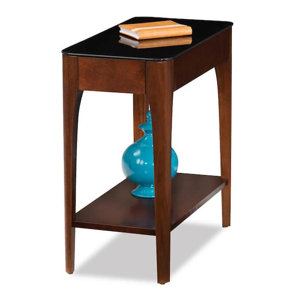 Leick Furniture Obsidian Narrow Chairside Table