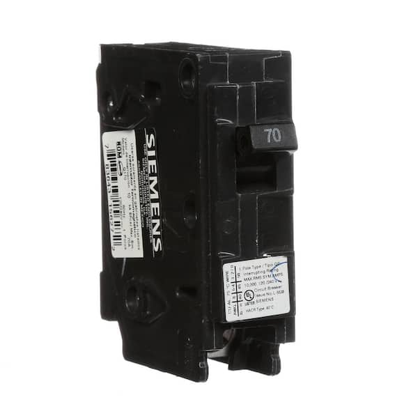 1 Pc of Home LINE Circuit Breaker 70A Type HOM # HOM270 New