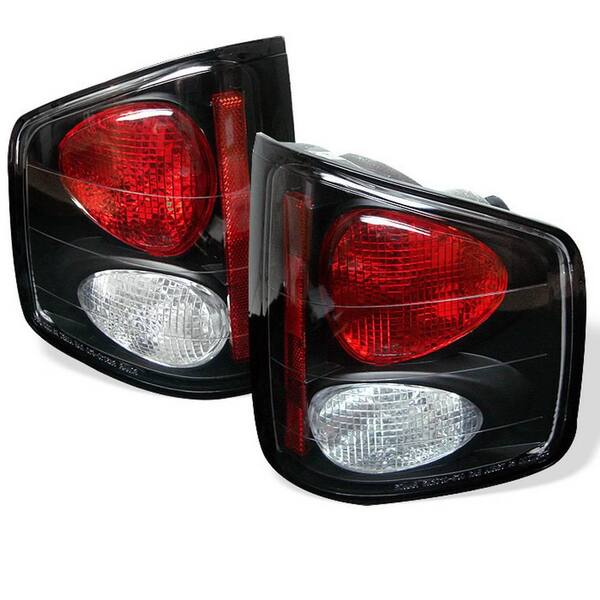 Chevy S10 94-04 / GMC Sonoma 94-04 / Isuzu Hombre 96-00 Euro Style Tail  Lights - Black