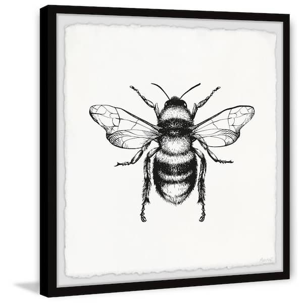 Bee Happy Botanical Bee Dish Towel | Little Birdie