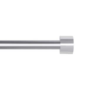 42 in. - 72 in. Resort Portfolio Maldives Twist and Fit No Tools Adjustable Shower Curtain Rod in Chrome