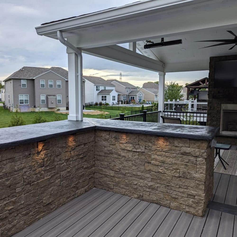 Morning Aspen Faux Stone Fire Rated Wall Paneling