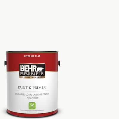 1 gal. Ultra Pure White Flat Low Odor Interior Paint & Primer