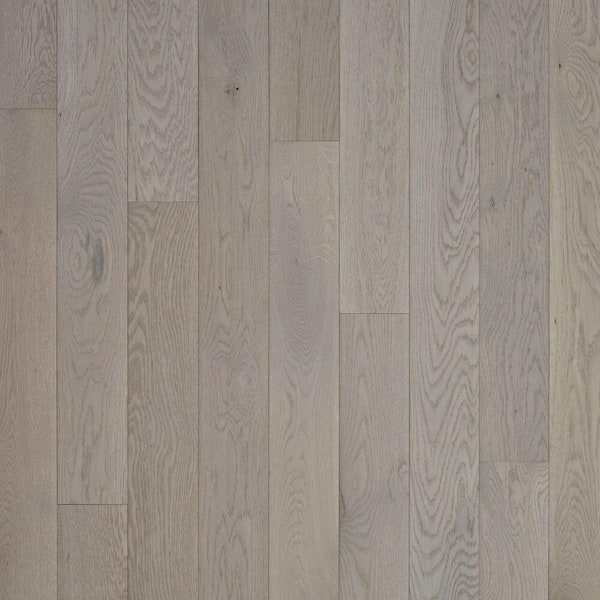 Bruce Take Home Sample - Plano Shale Oak 5 in. W Solid Oak Hardwood Flooring
