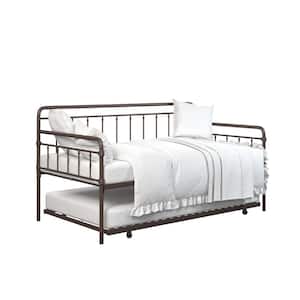 Windsor Bronze Metal Twin Daybed with Trundle