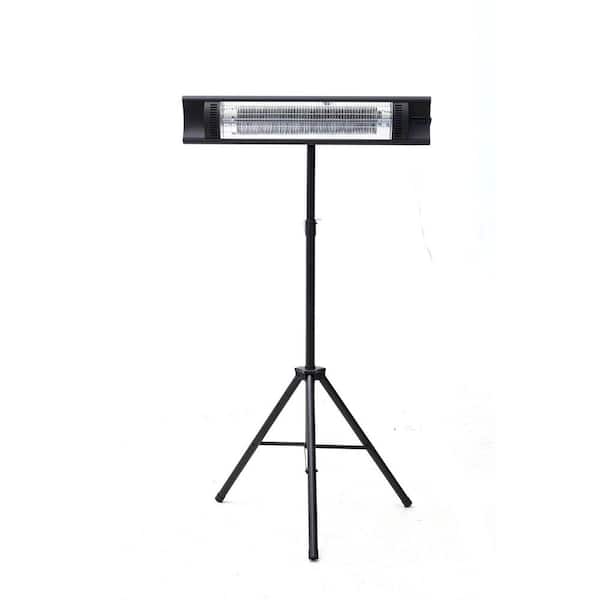Hanover 1500-Watt Outdoor 35 in. W Electric Carbon Fiber Infrared Heat Lamp in Black