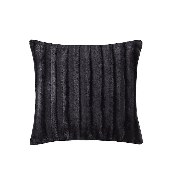 Madison Park York Black 20 in. x 20 in. Throw Pillow