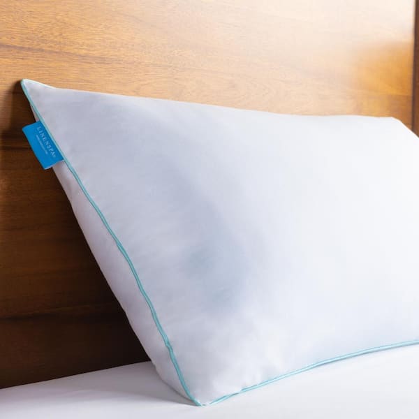 Linenspa Shredded Memory Foam Pillow with Gel Memory Foam Layer - Standard