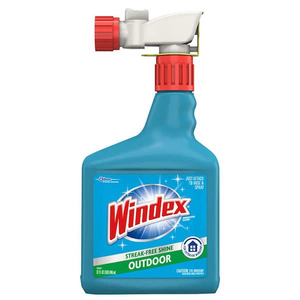 Windex 2-pack Combo 32 oz. Outdoor Blue Bottle Window Cleaner