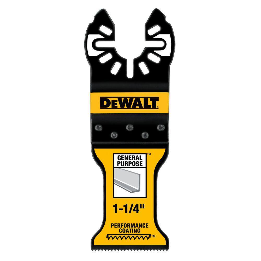DEWALT Oscillating Multi-Tool Blade – Titanium Nitride Coated, Universal Fit, For Cutting Metal (DWA4209)