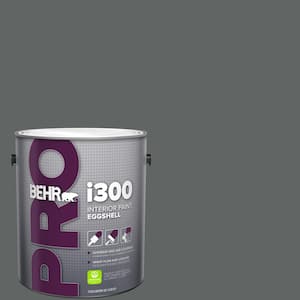 1 gal. #BXC-41 Charcoal Eggshell Interior Paint