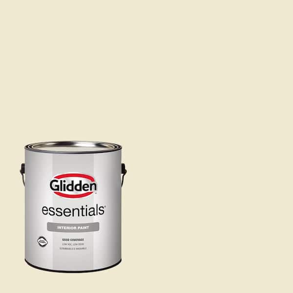 Glidden Essentials 1 gal. PPG1105-2 Fuzzy Sheep Semi-Gloss Interior Paint