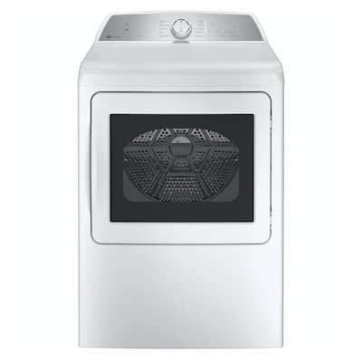 GE 3.6 cu. ft. 120-Volt White Stackable Electric Vented Stationary Compact  Dryer DSKS333ECWW - The Home Depot