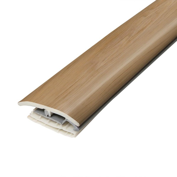 PERFORMANCE ACCESSORIES Ashwood 0.31 in. T x 2 in. W x 78.7 in. L Vinyl 4 in 1 Molding