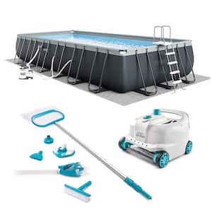 Ultra XTR 24 ft. x 12 ft. Rectangular 52 in. Deep Above Ground Pool Set