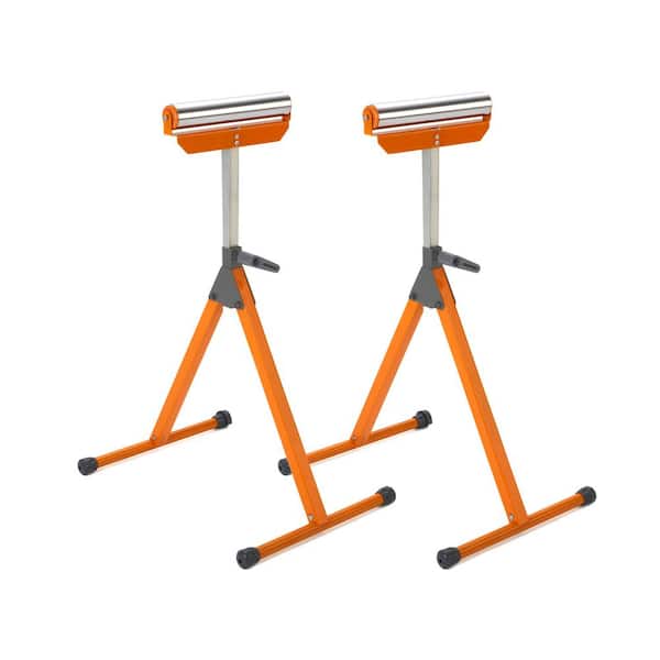 Steel A-Frame Pedestal Roller Stand (2-Pack)