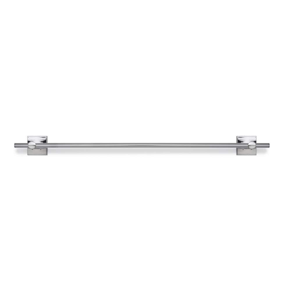 Chester Polished Chrome 27.7" Wall Mounted Towel Bar