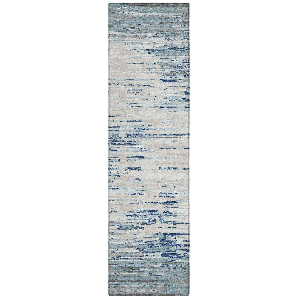 Chantille Machine Washable Indoor/Outdoor Abstract ACN2767 Sky 2 ft. x 7 ft. Runner Rug price history on PriceWatchPro