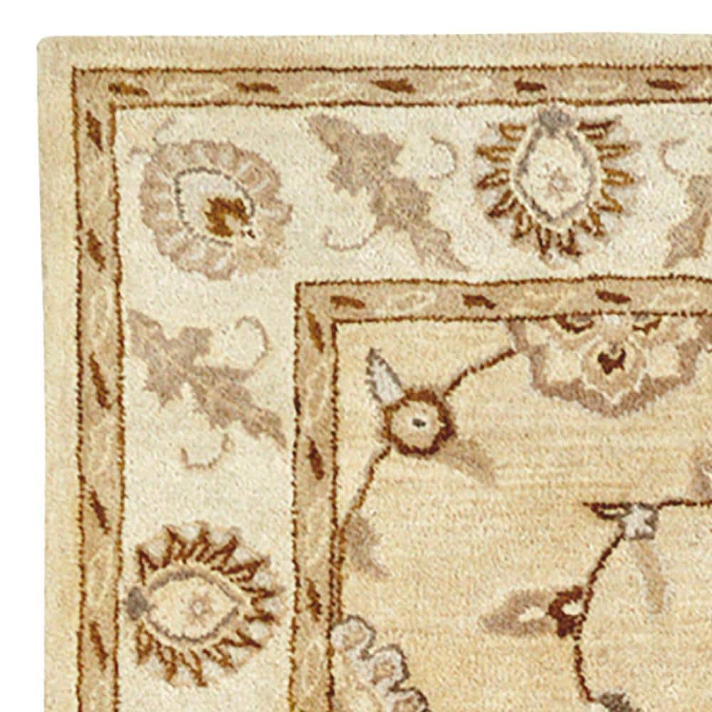 Ancient Garden Silver Grey 3.11' x 5.7' Traditional Rug