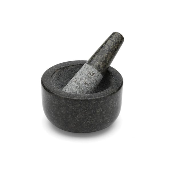 4.7 in. x 2.75 ft. Granite Mortar and Pestle