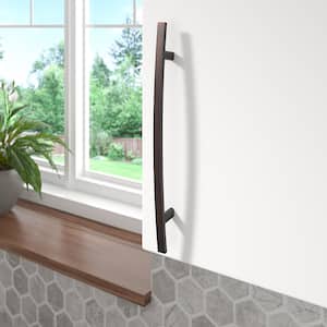 Padova Collection 7 9/16 in. (192 mm) Brushed Oil-Rubbed Bronze Transitional Rectangular Cabinet Bar Pull
