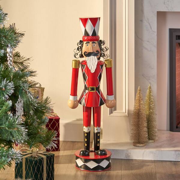 Noble House Luci in Red Iron Toy Soldier Decoration 70897 - The