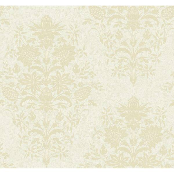 York Wallcoverings 60.75 sq. ft. Damask Small Scrolling Vine Wallpaper