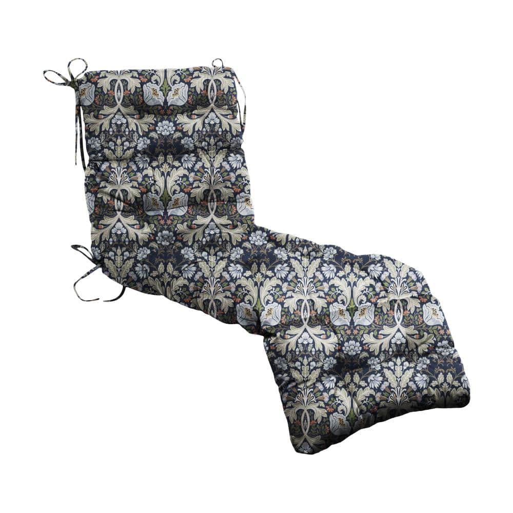 "Outdoor Chaise Lounge Chair Cushion 72""x 22""x4"",Polyester Patio Pool Lounge Chair Cushion for with Ties,Floral" price history on PriceWatchPro