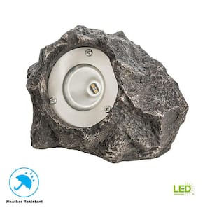 Low-Voltage Outdoor Integrated LED Polyresin Rock Landscape Spot Light