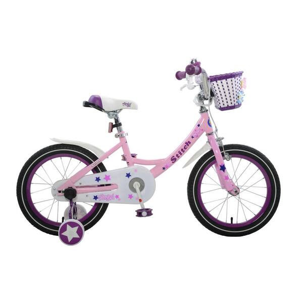 Stitch Angel Girl's Bike, 16 in. wheels, 9 in. frame in Pink
