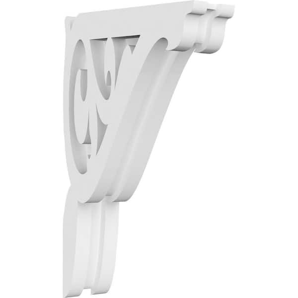 Ekena Millwork Carrillo 1.5 in. W x 9 in. H x 5.5 in. D Signature Urethane Polyurethane Corbel