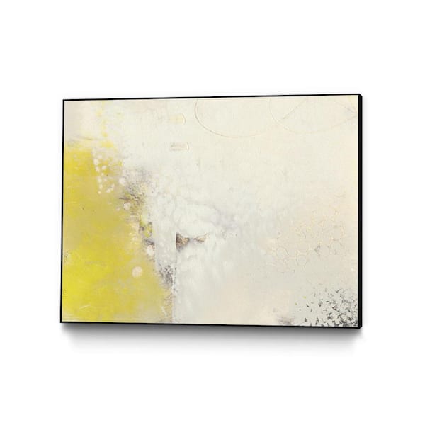 Unbranded 30 in. x 40 in. "Yellow Lux I" by Sue Jachimiec Framed Wall Art