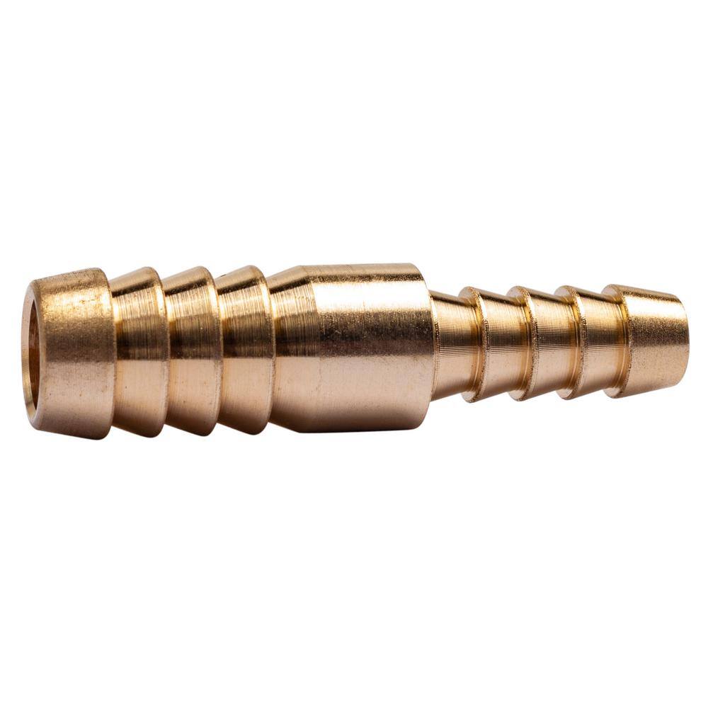 1/8 in. x 1/4 in. I.D. Brass Hose Barb Reducer Splicer Fittings (10-Pack) price history on PriceWatchPro