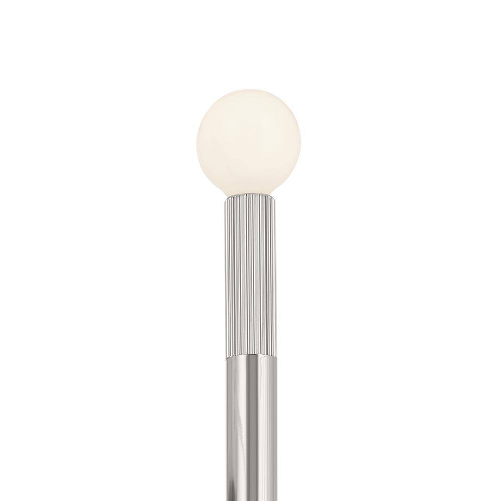Odensa 17 Inch Polished Nickel 2-Light Wall Sconce