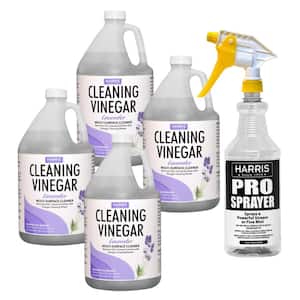 128 oz. Vinegar All Purpose Cleaner Lavender (4-Pack) and 32 oz. Spray Bottle Value Pack