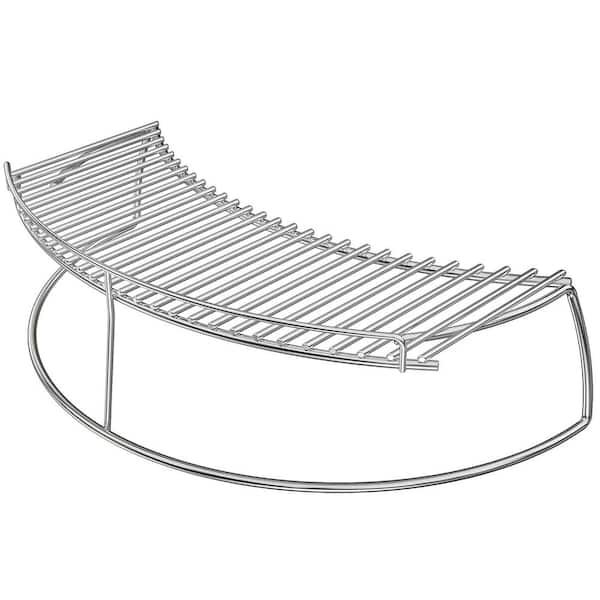 Hitechluxe Replacement Warming Rack Stainless Steel for Charcoal Kettle Grills Like Weber, Char-Broil and Ceramic Grills