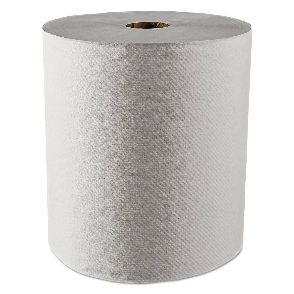 KCC01040 Scott White 800 ft Hard Roll Paper Towels 12 Rolls 