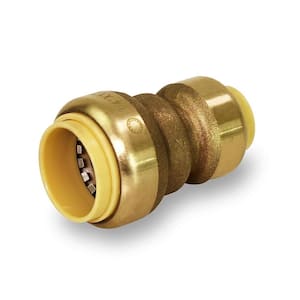 3/4 in. x 1/2 in. Push to Connect Reducing Coupling Pipe Fitting, for PEX, Copper and CPVC Piping