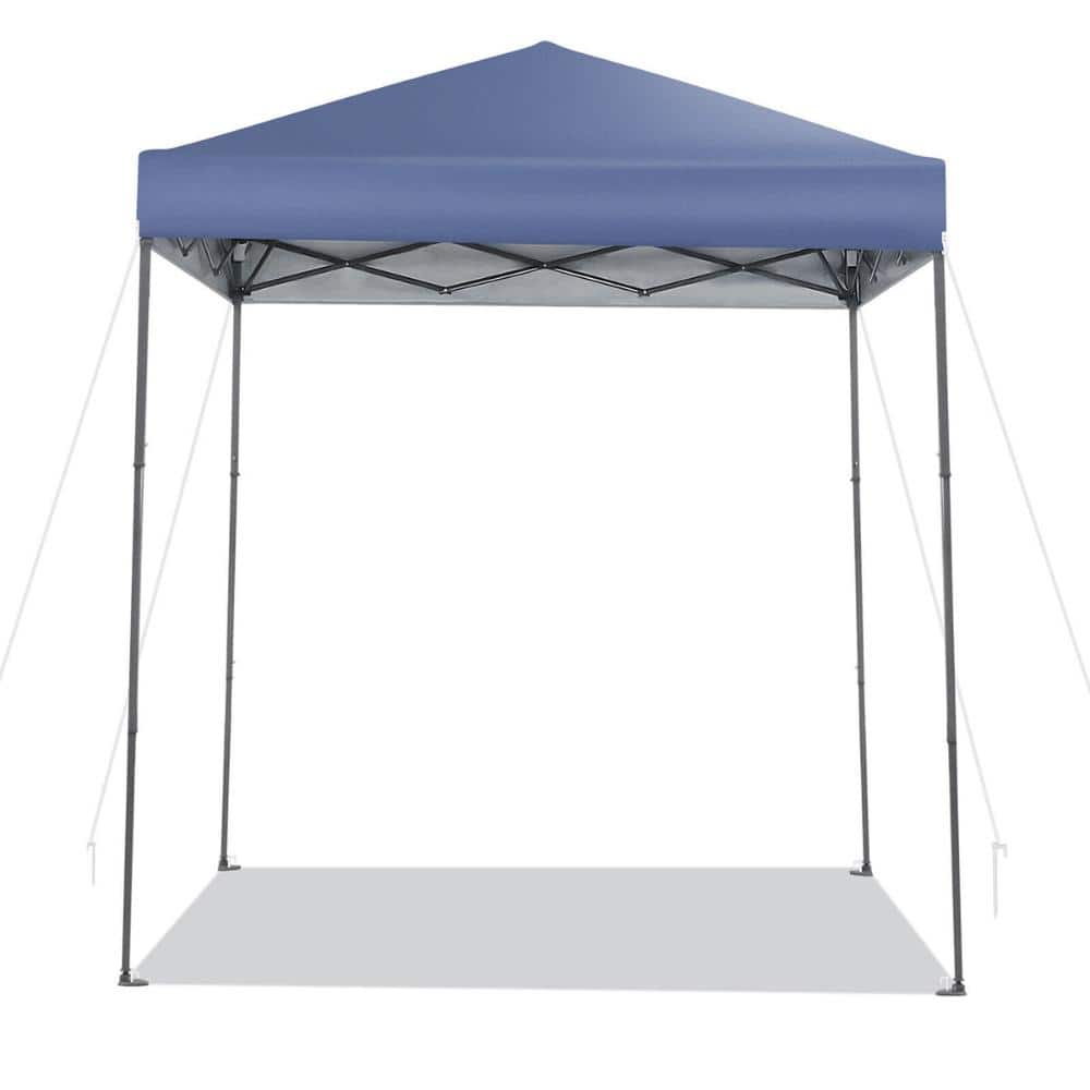 6.6 x 6.6 ft. Outdoor Pop-up Canopy Tent with UPF 50+ Sun Protection Waterproof for Outdoor Events Parties-Blue price history on PriceWatchPro
