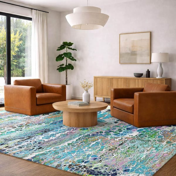 Addison Rugs Dream Shag Premium Machine Washable Abstract ADS65