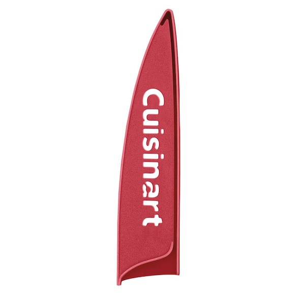 Cuisinart C77SSR-12P Color Pro Collection 12 Piece Knife Block Set, Red